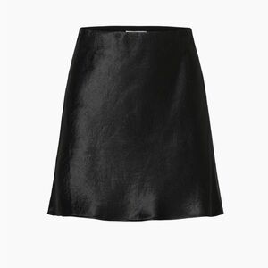 New Slip Satin Mini Skirt